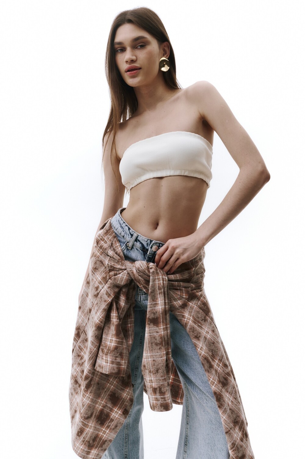 Milky bandeau top