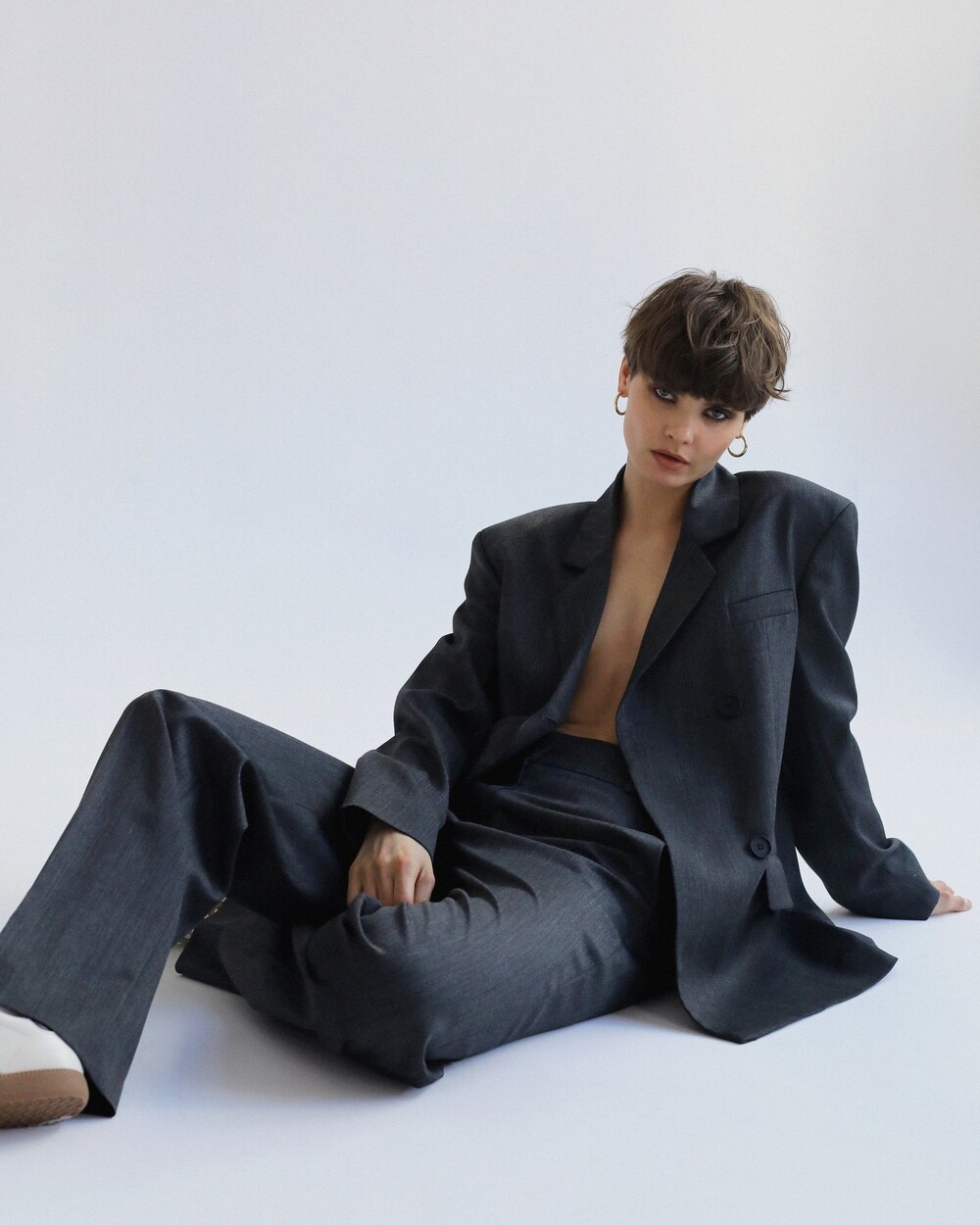 Suit trousers gray