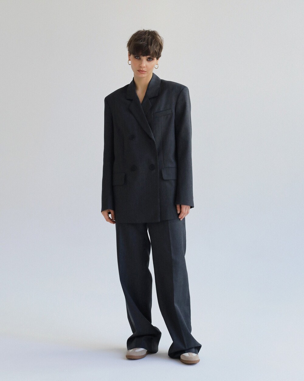 Wool jacket grey