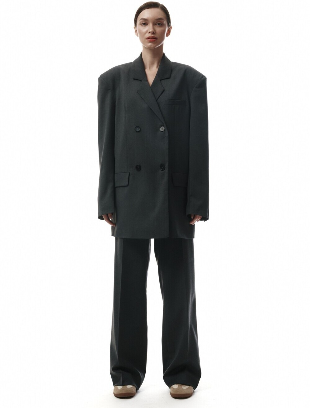 Wool jacket grey