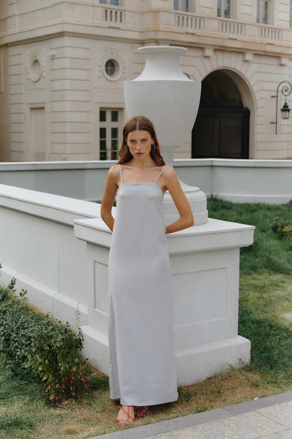 Sundress in gray