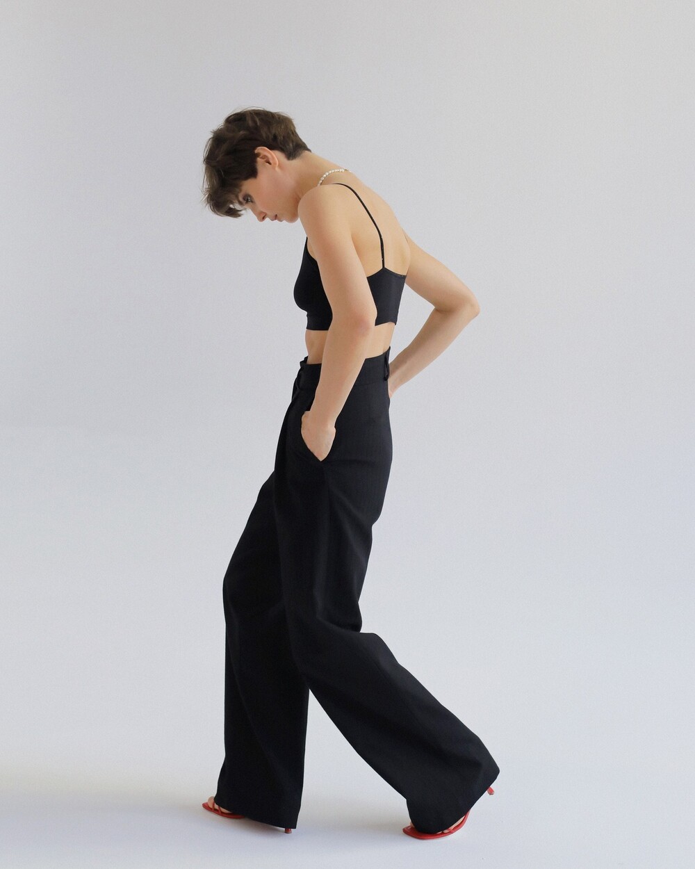 Wool trousers