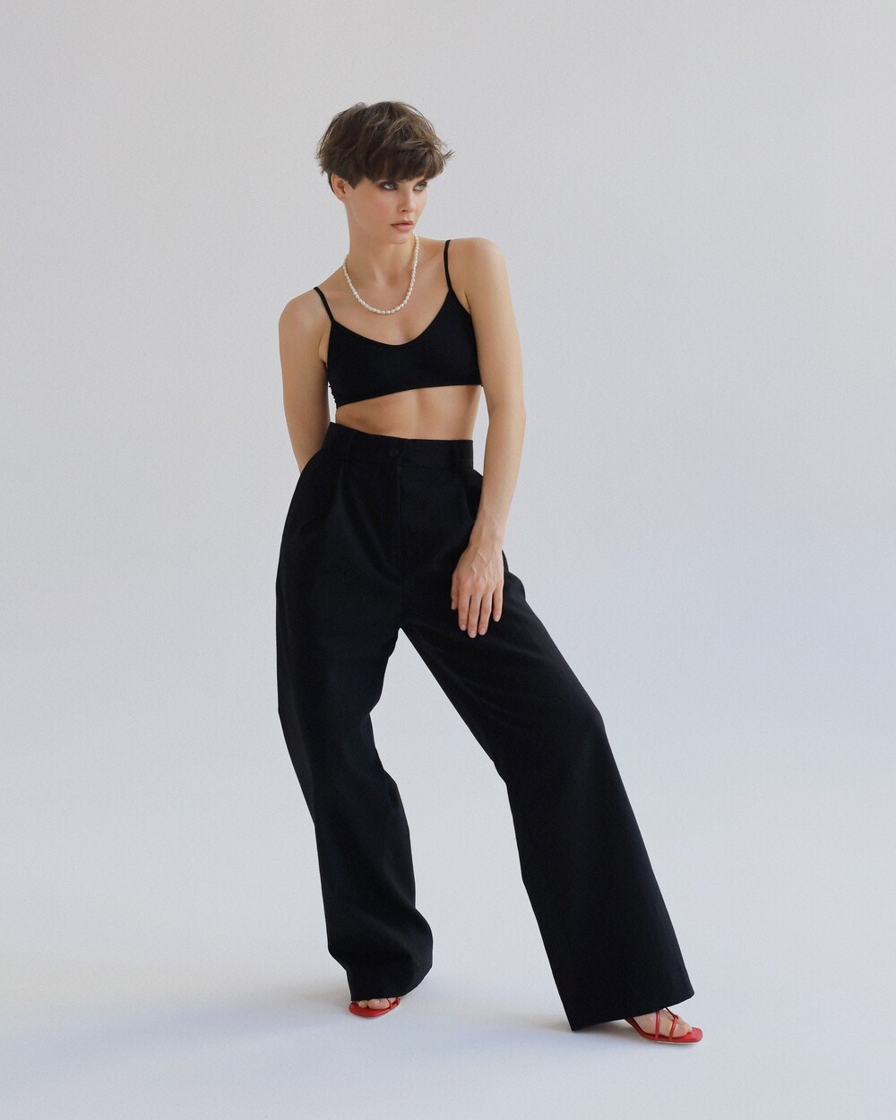 Wool trousers