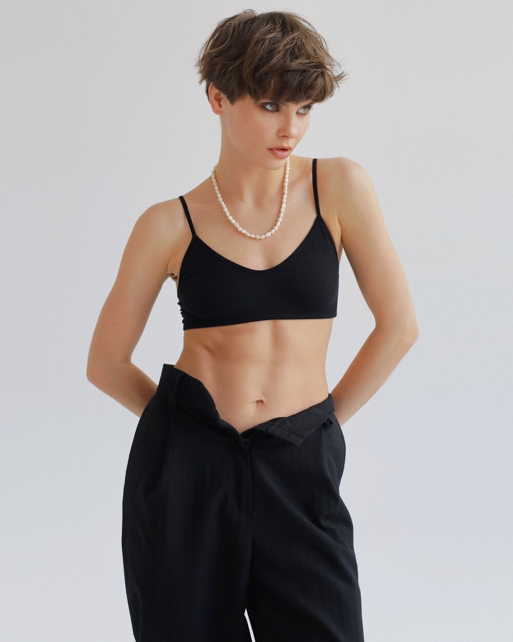 Wool trousers