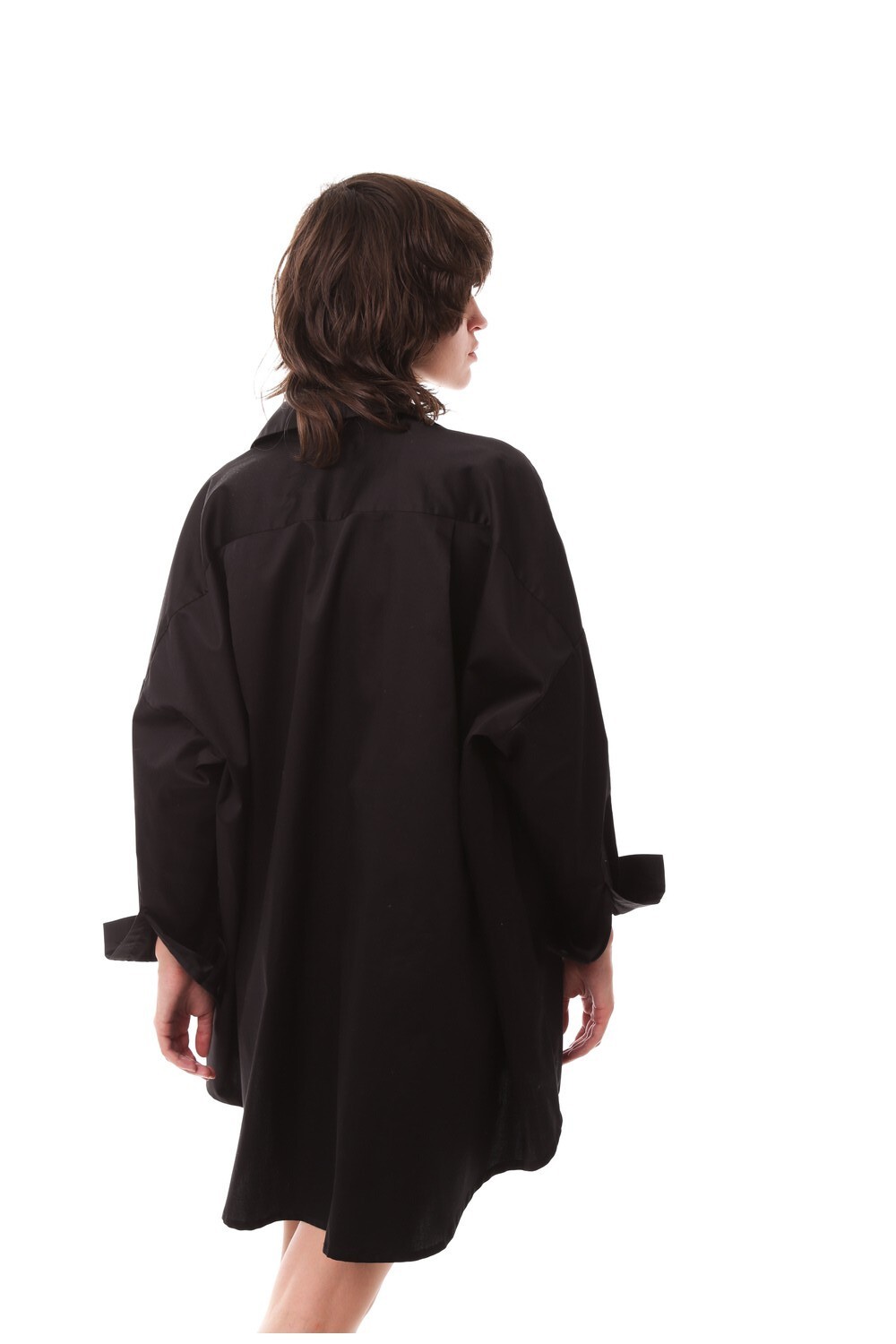 Shirt dress black