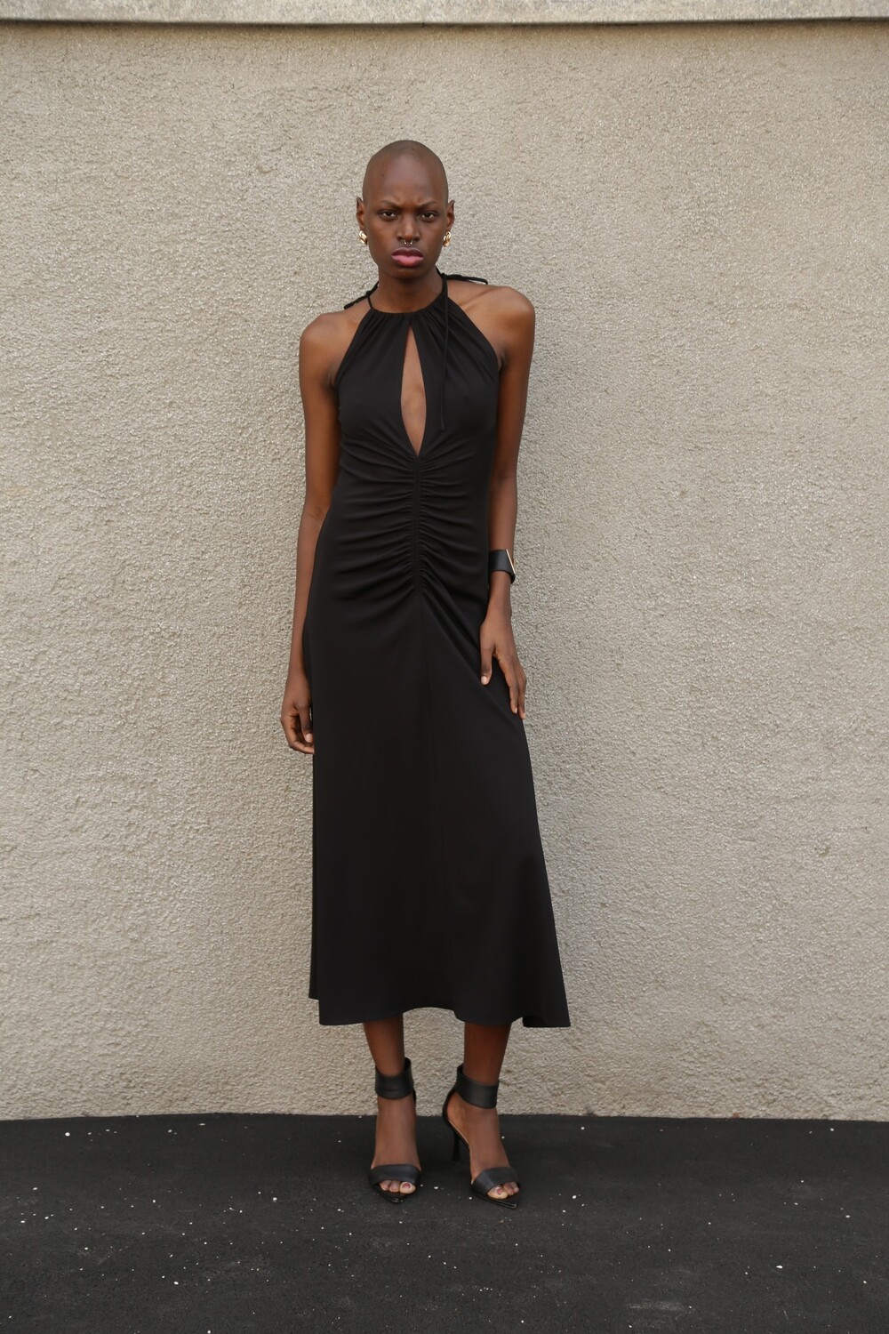Lemonti dress black