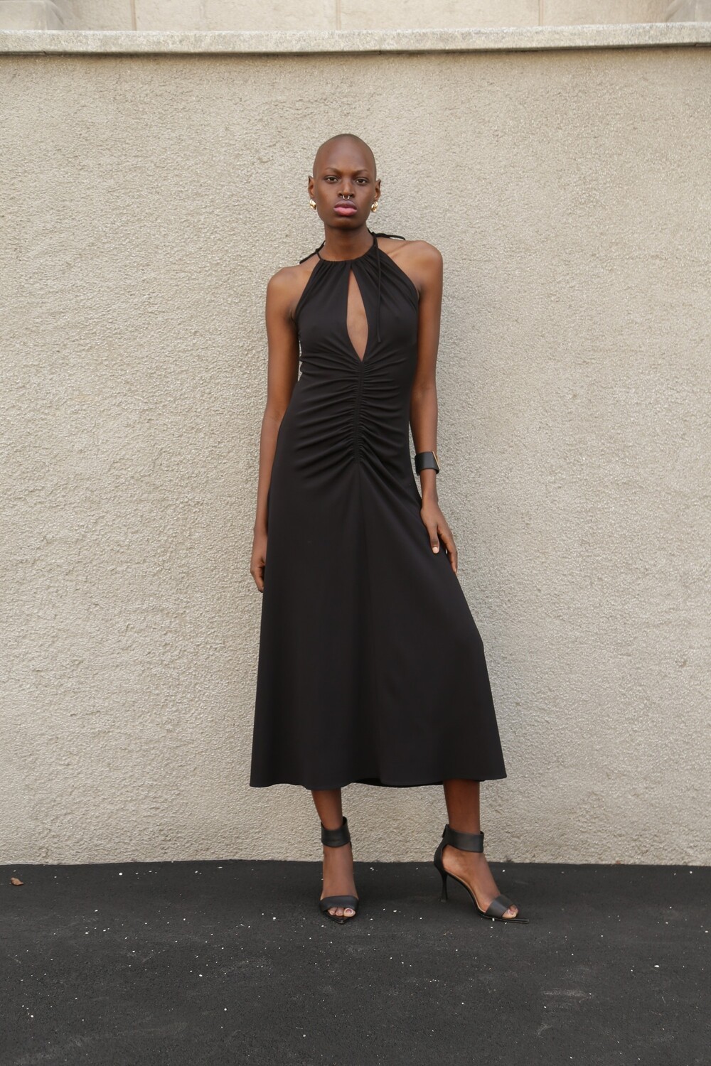 Lemonti dress black