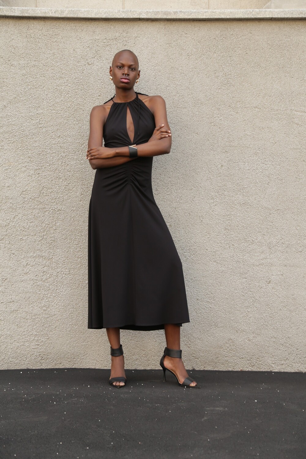 Lemonti dress black