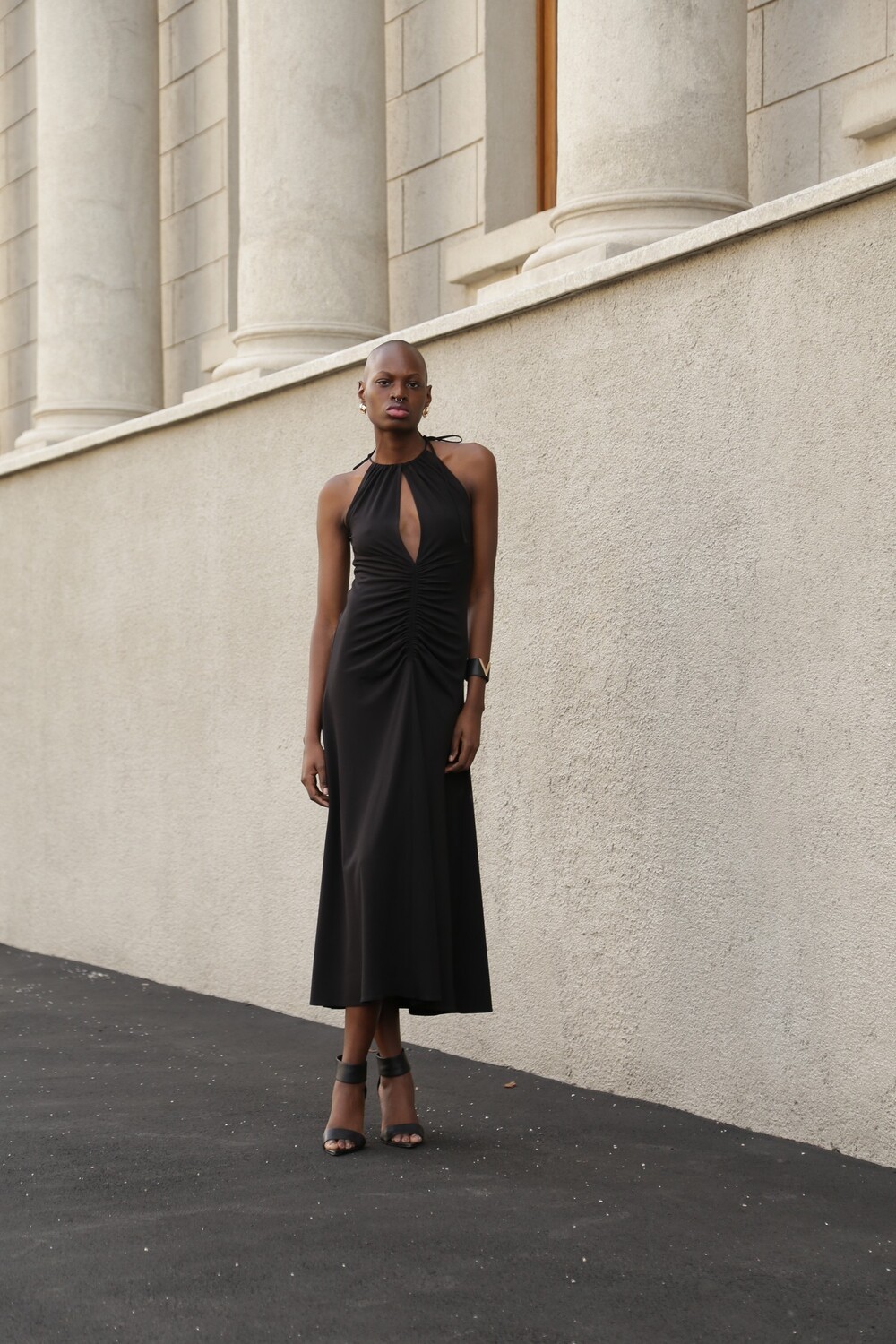 Lemonti dress black