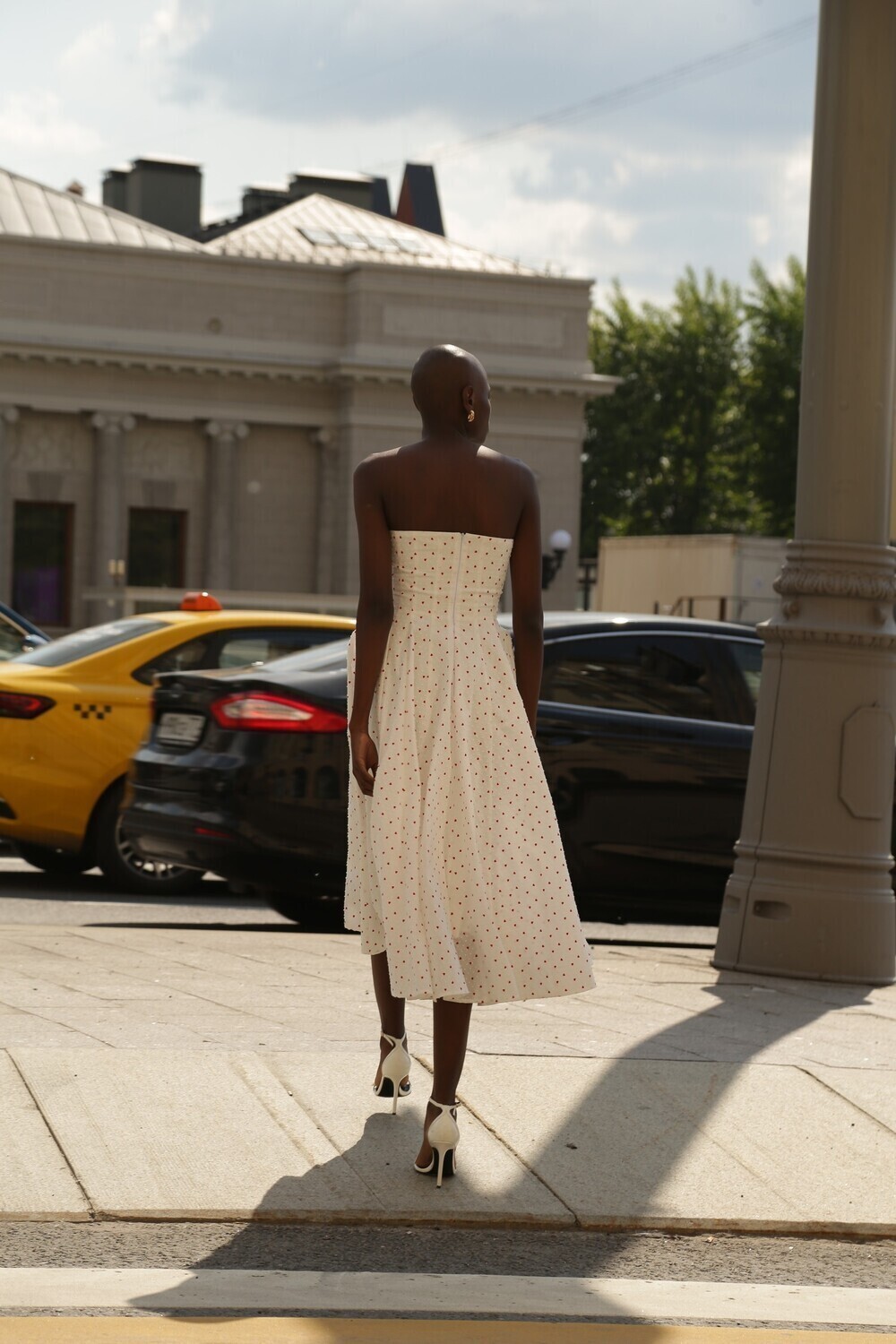 Dress with hearts