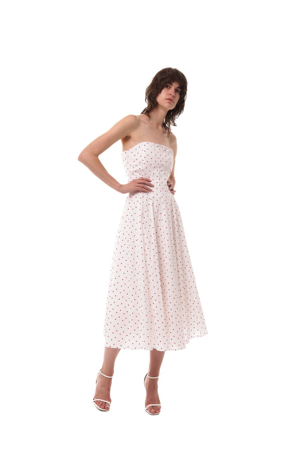 Dress with hearts