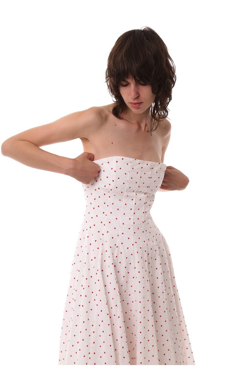 Dress with hearts