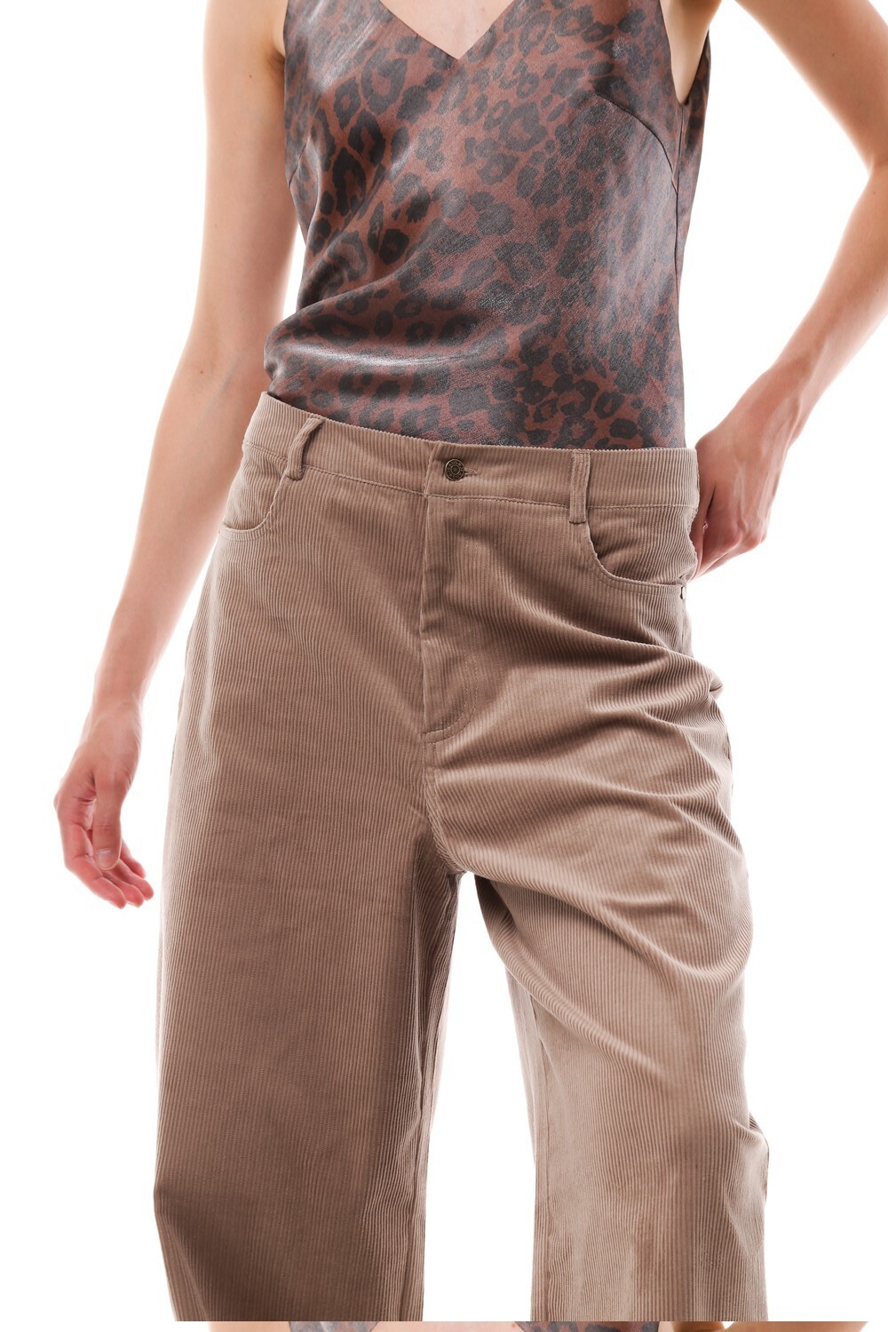 Velvet trousers