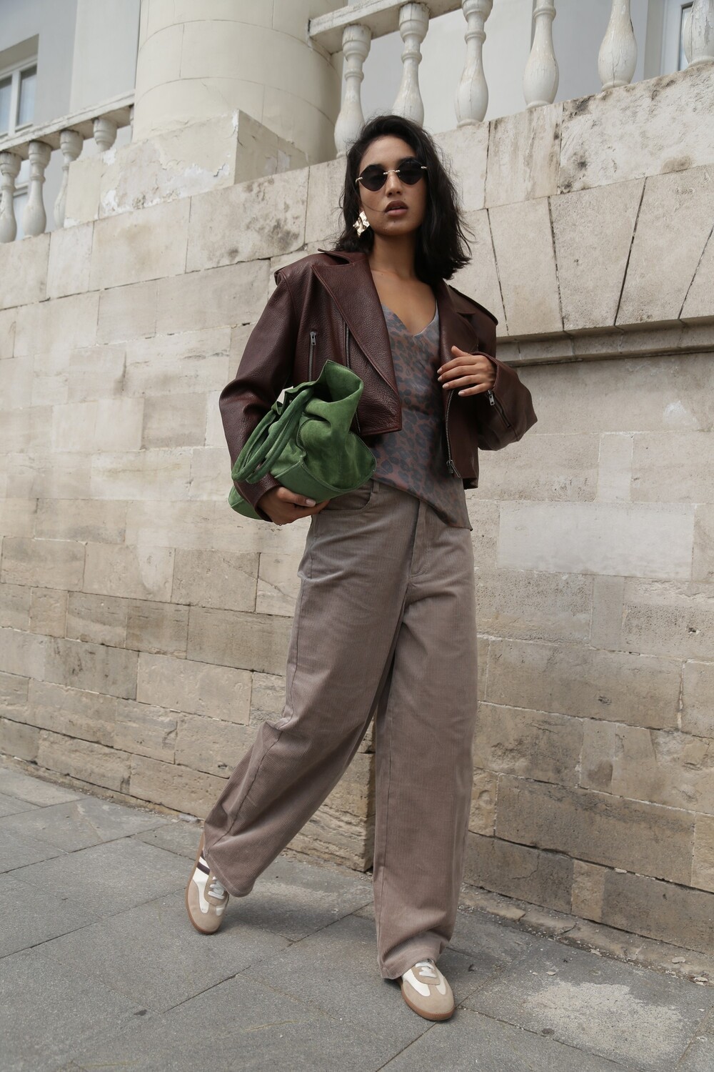 Velvet trousers
