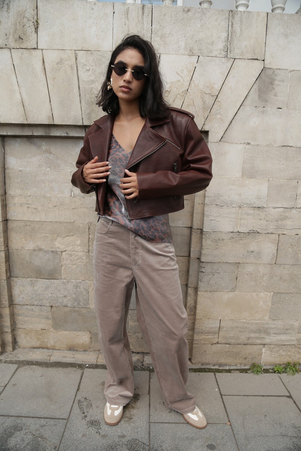 Velvet trousers
