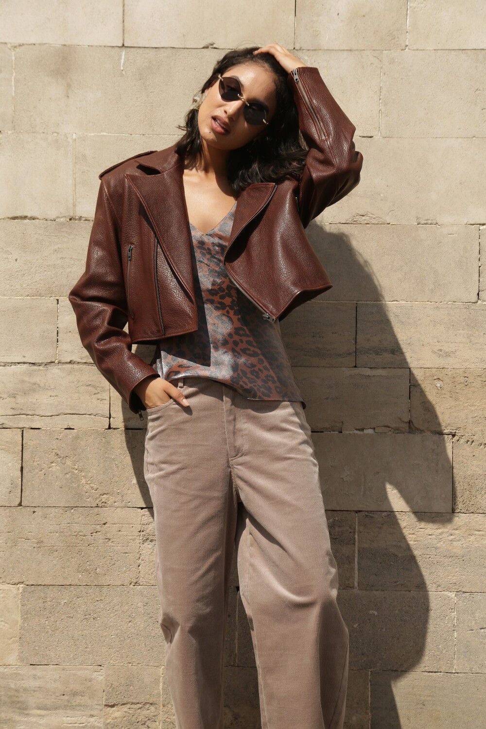 Velvet trousers