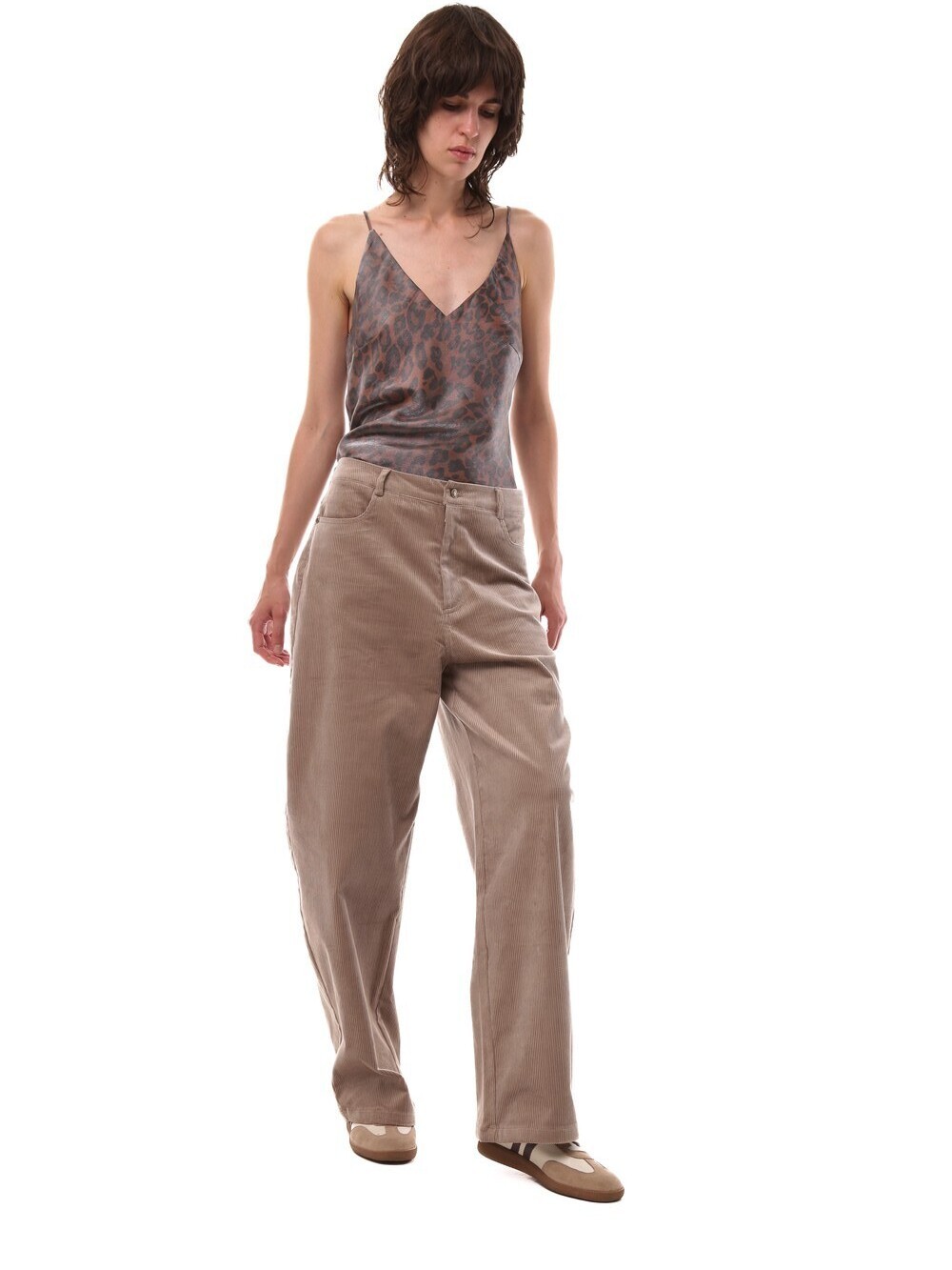 Velvet trousers