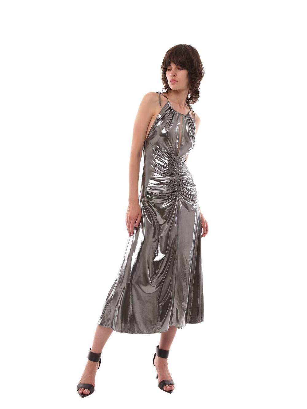 Lemonti dress silver