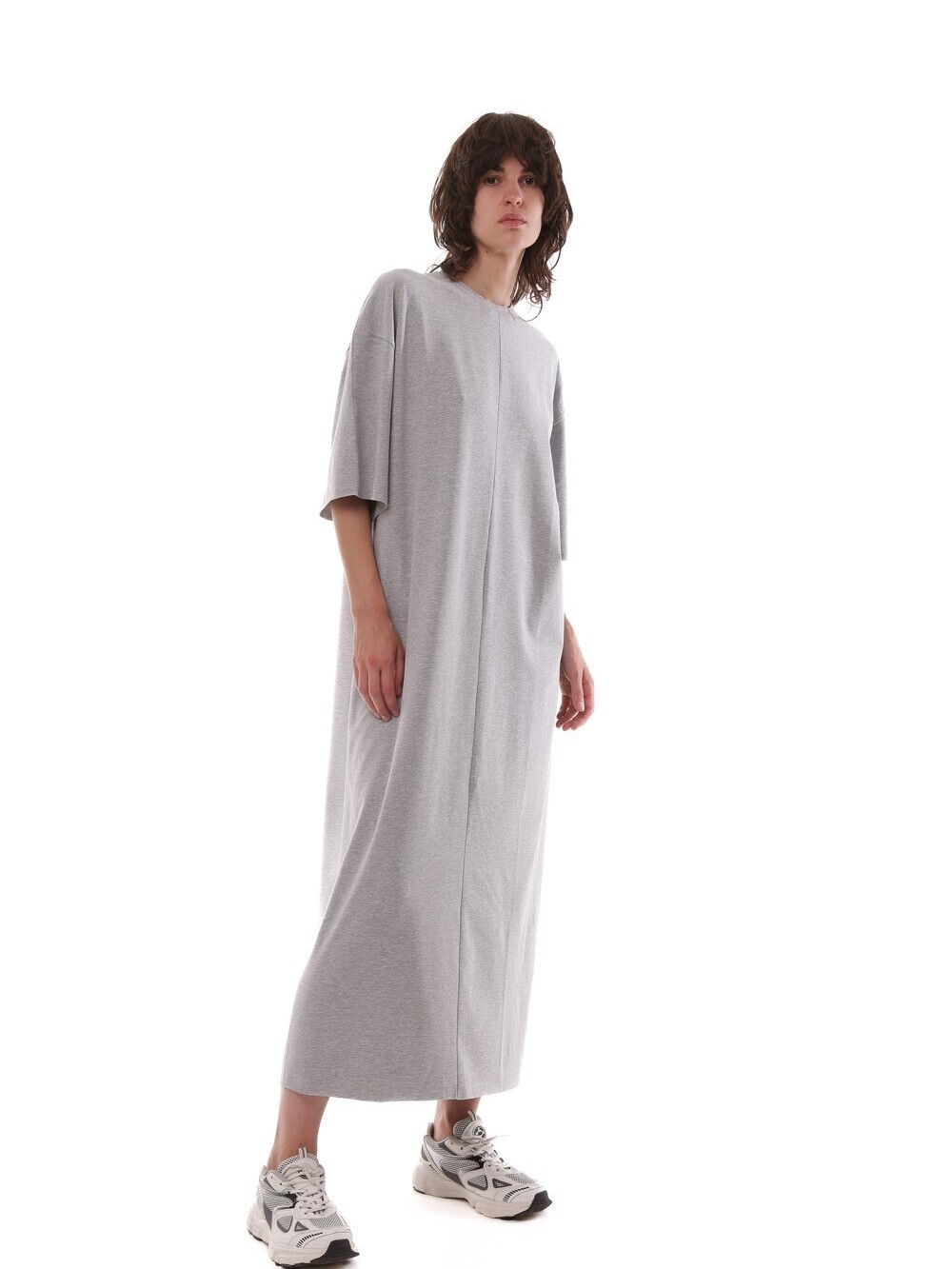 T-shirt dress grey