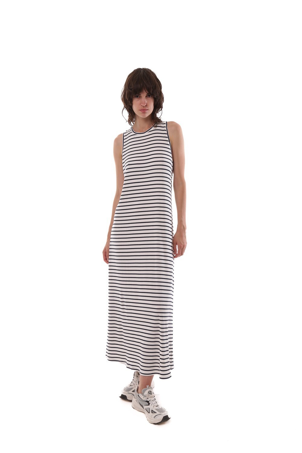 Striped T-shirt dress