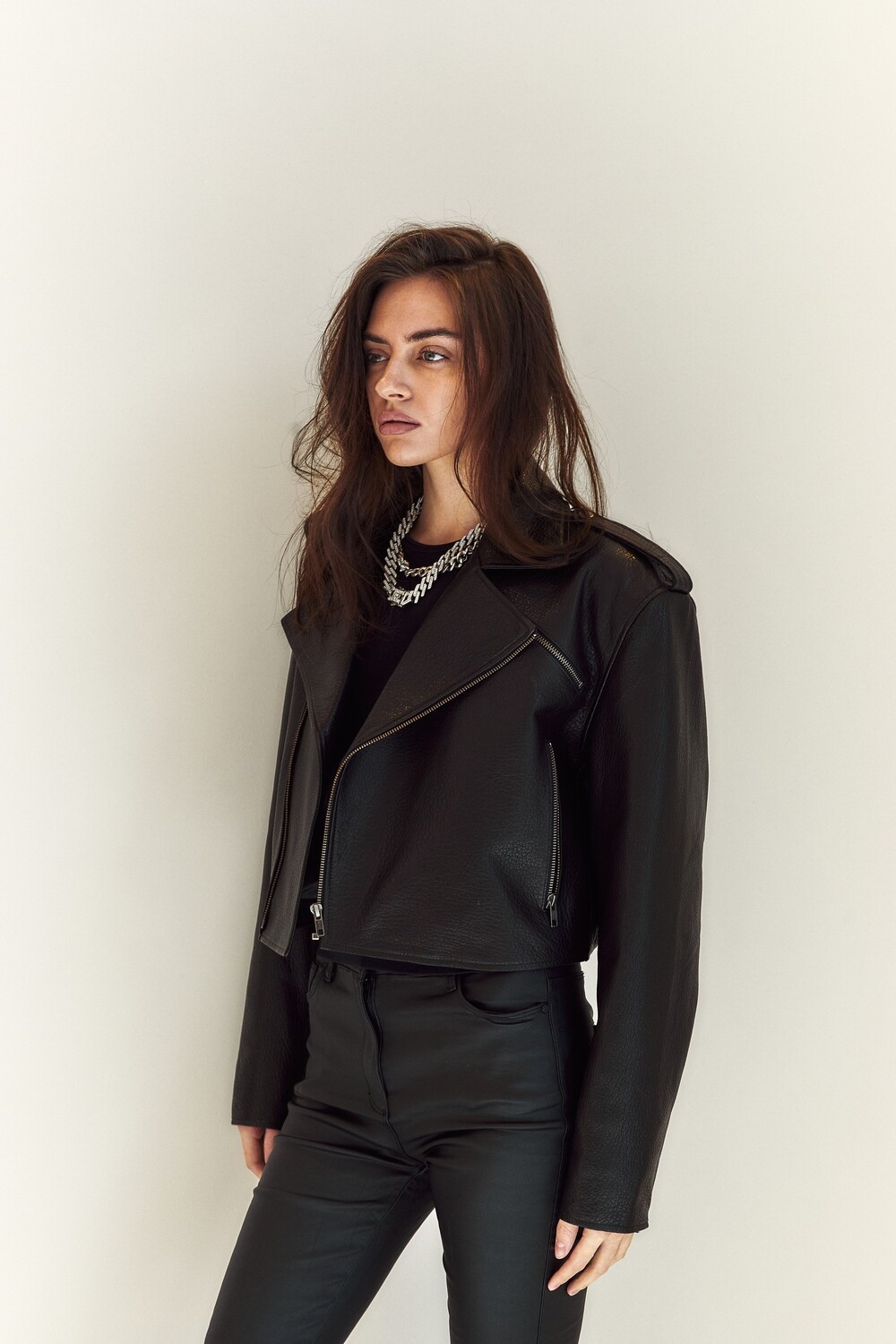 Genuine leather jacket