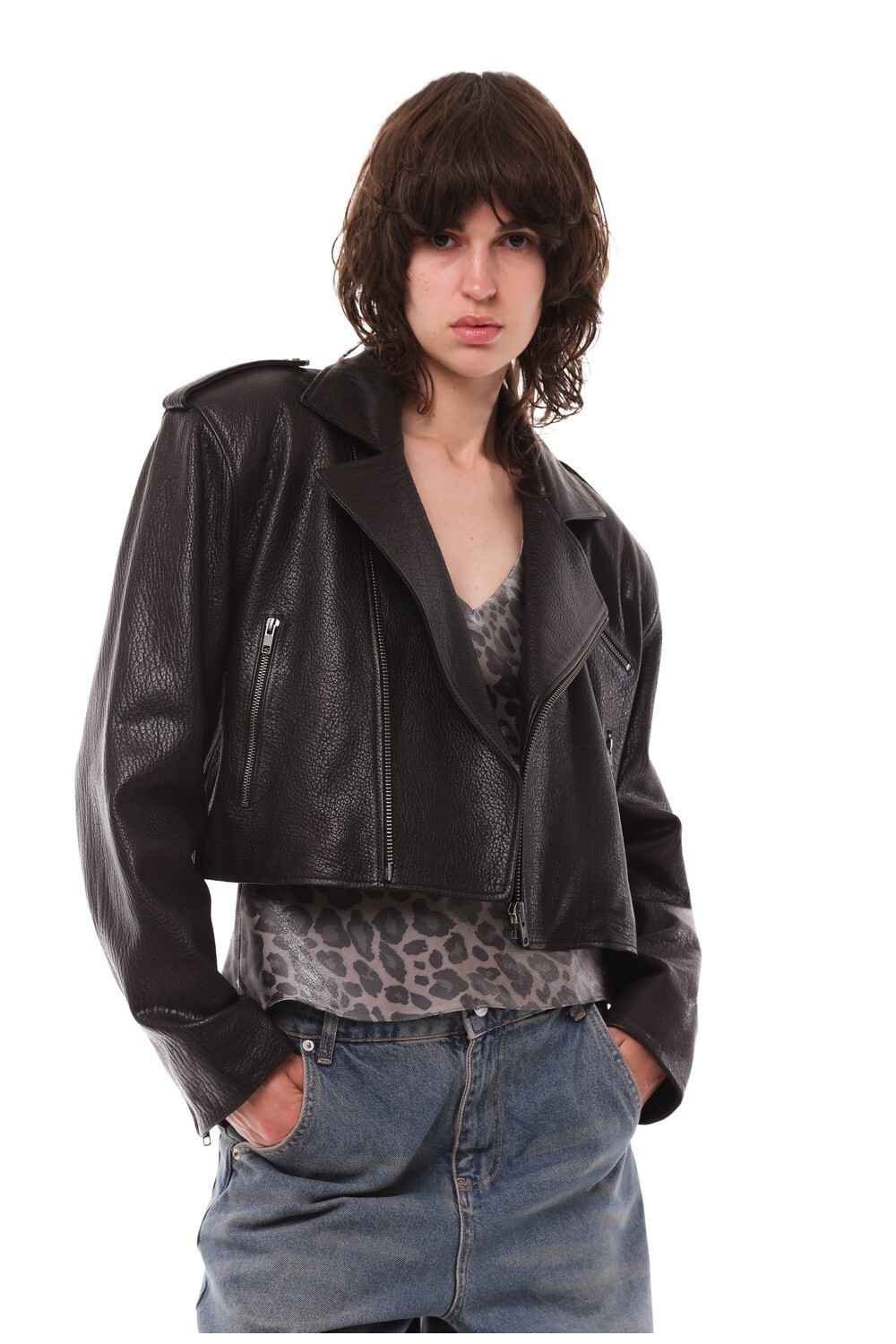 Genuine leather jacket