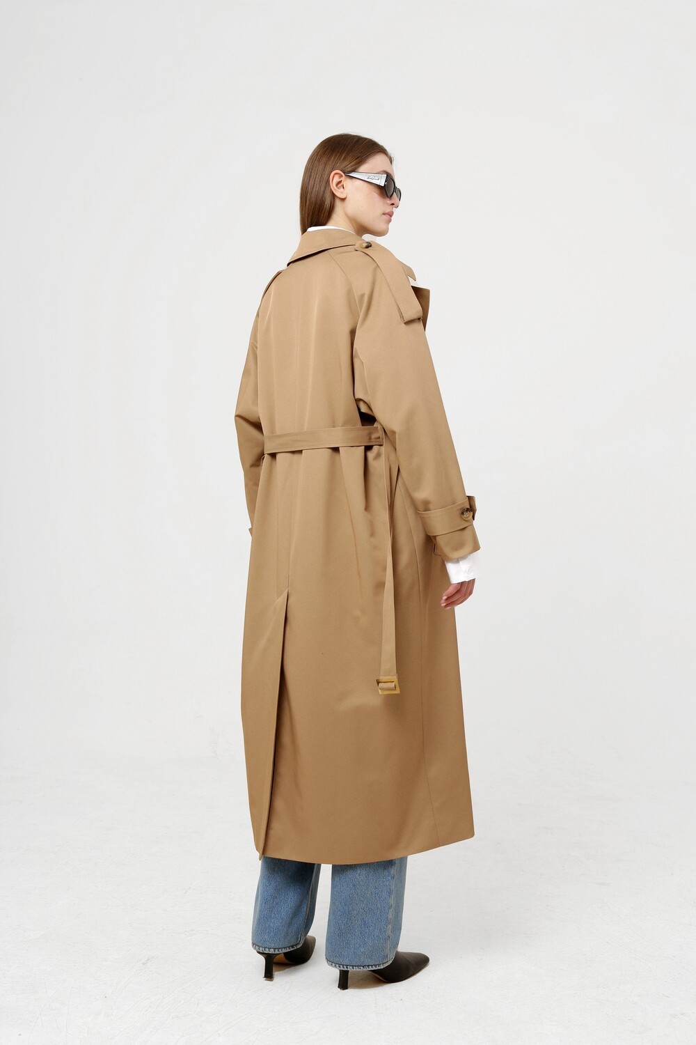 Single-breasted raincoat