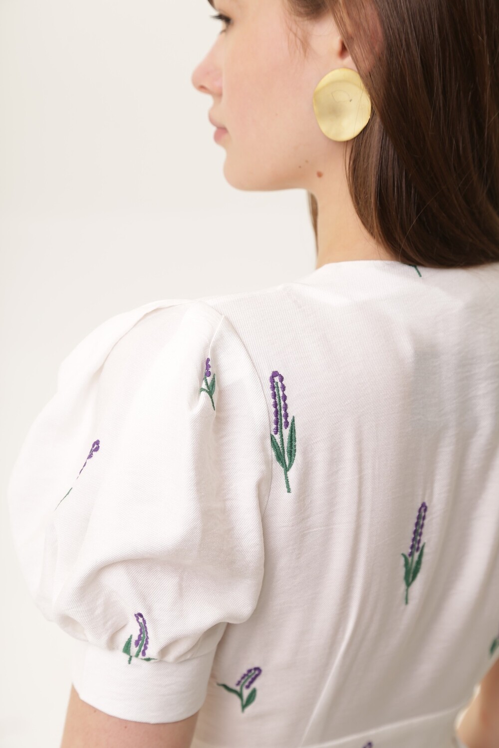 Dress with embroidery