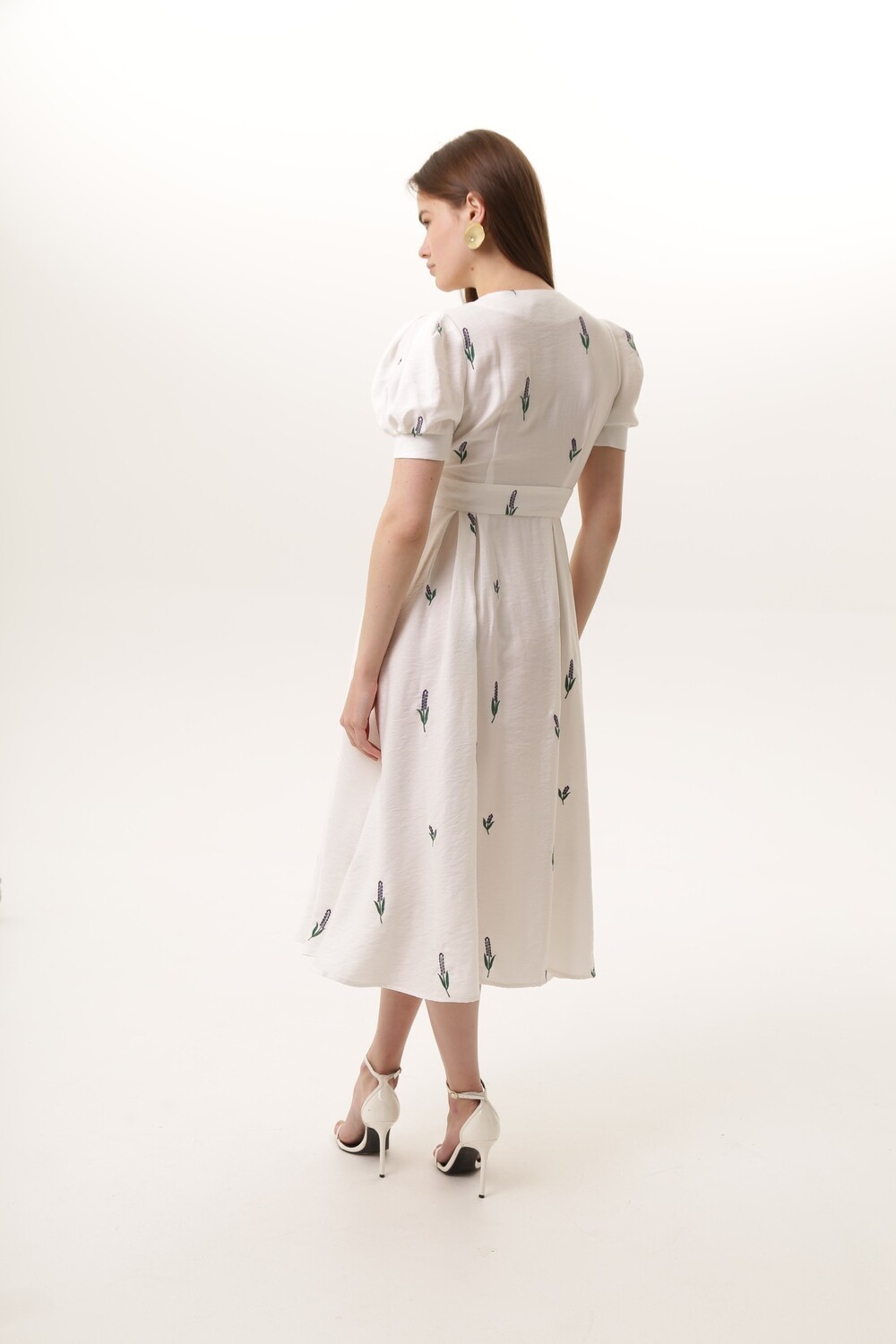 Dress with embroidery