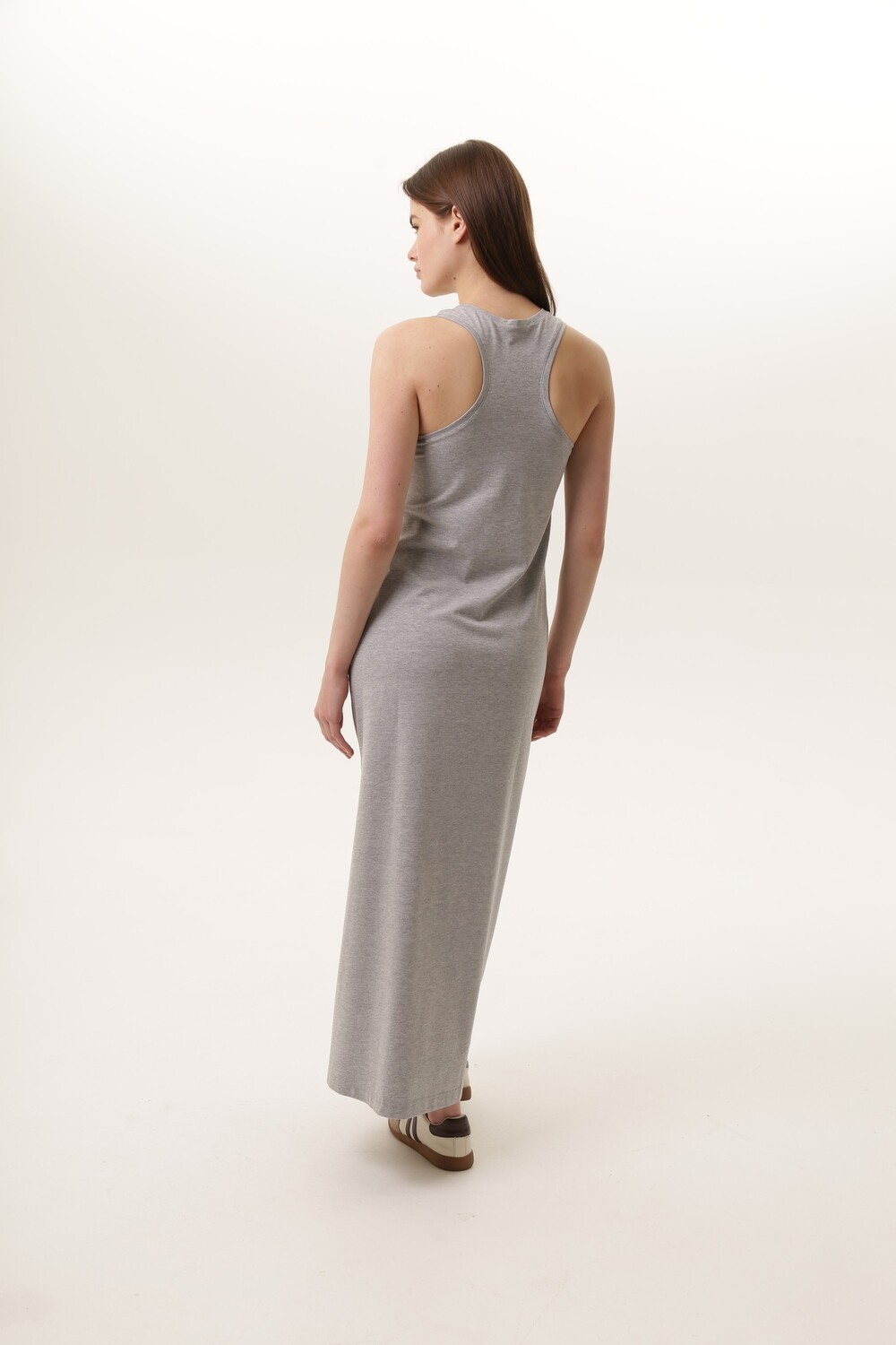 Gray T-shirt dress