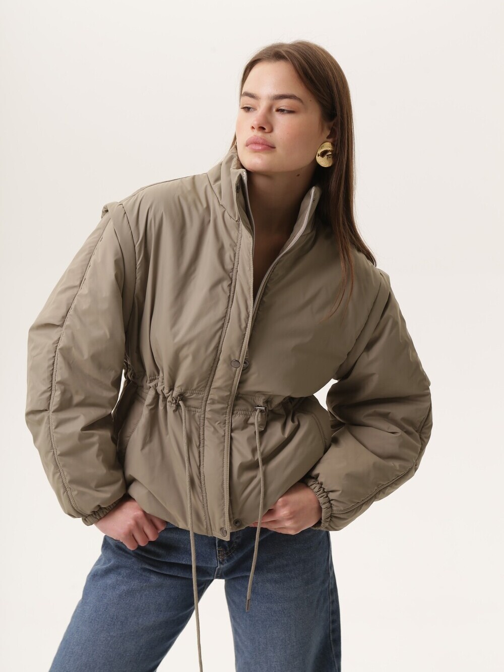 Muscovite jacket in olive color