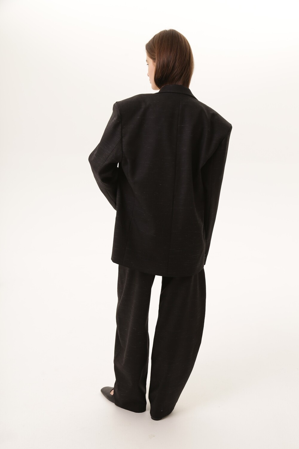 Single-breasted jacket black